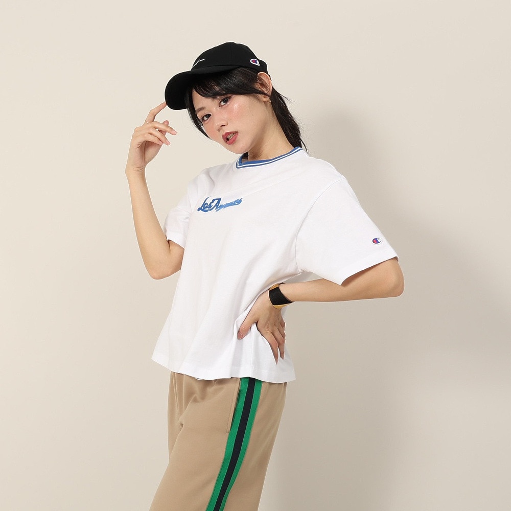 チャンピオン-ヘリテイジ（CHAMPION-HERITAGE）（レディース）リラックスフィット 半袖Tシャツ CW-B303 010