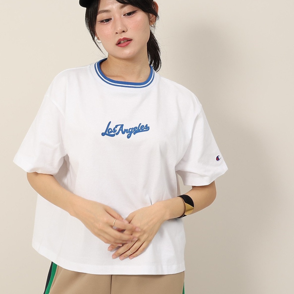 チャンピオン-ヘリテイジ（CHAMPION-HERITAGE）（レディース）リラックスフィット 半袖Tシャツ CW-B303 010