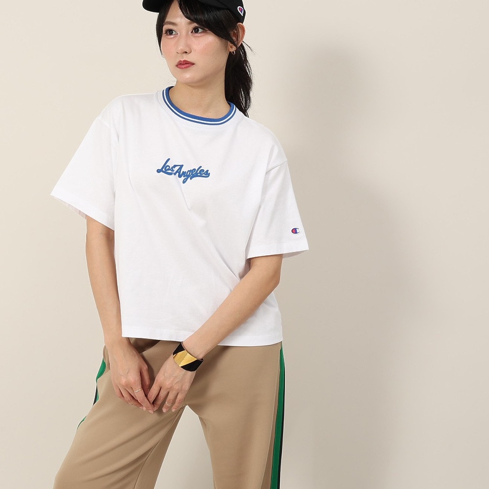 チャンピオン-ヘリテイジ（CHAMPION-HERITAGE）（レディース）リラックスフィット 半袖Tシャツ CW-B303 010