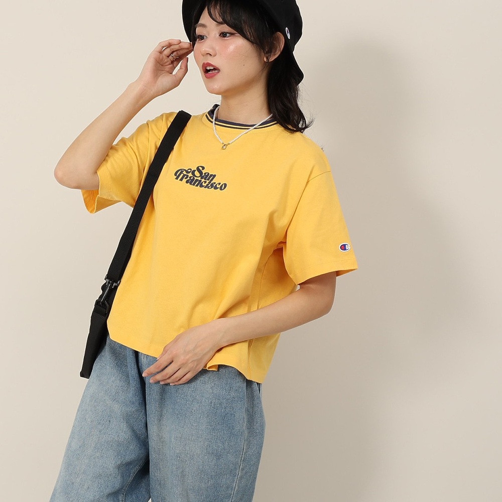 チャンピオン-ヘリテイジ（CHAMPION-HERITAGE）（レディース）リラックスフィット 半袖Tシャツ CW-B303 573