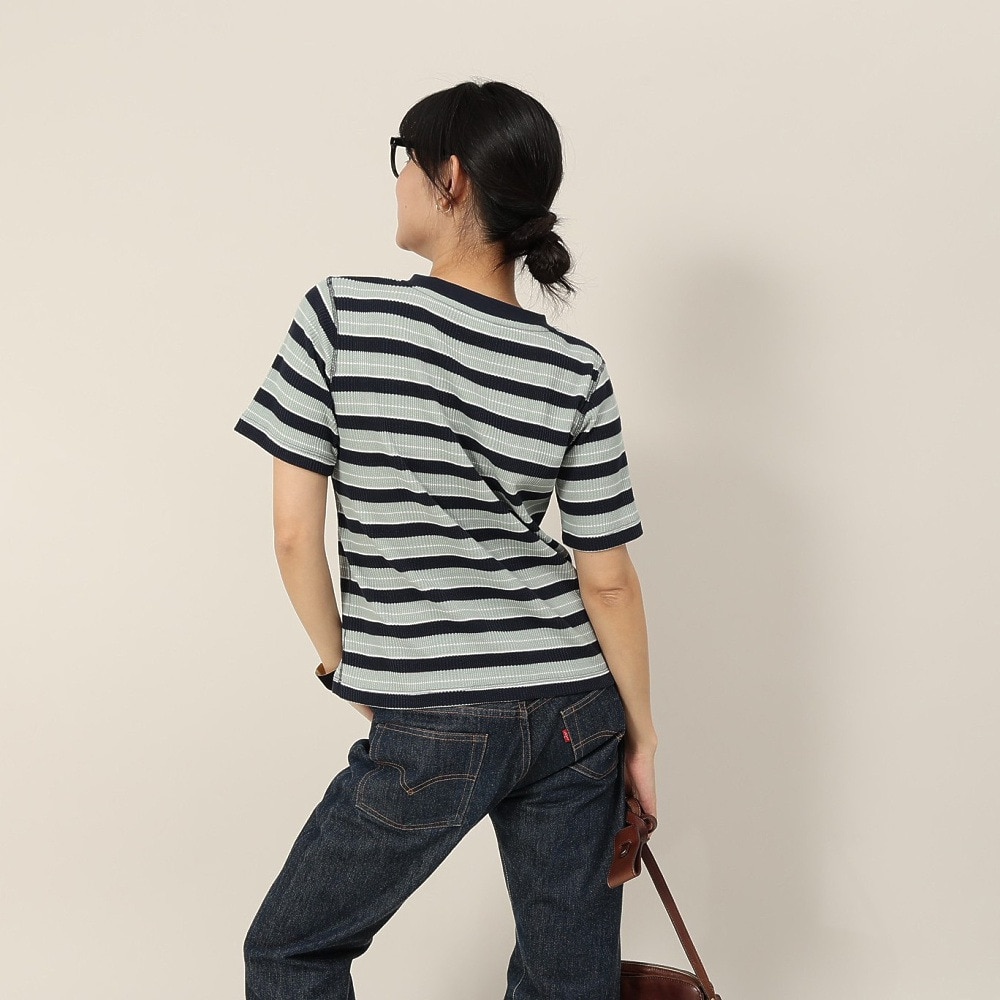 チャンピオン-ヘリテイジ（CHAMPION-HERITAGE）（レディース）ボーダーショートスリーブTシャツ CW-B308 331