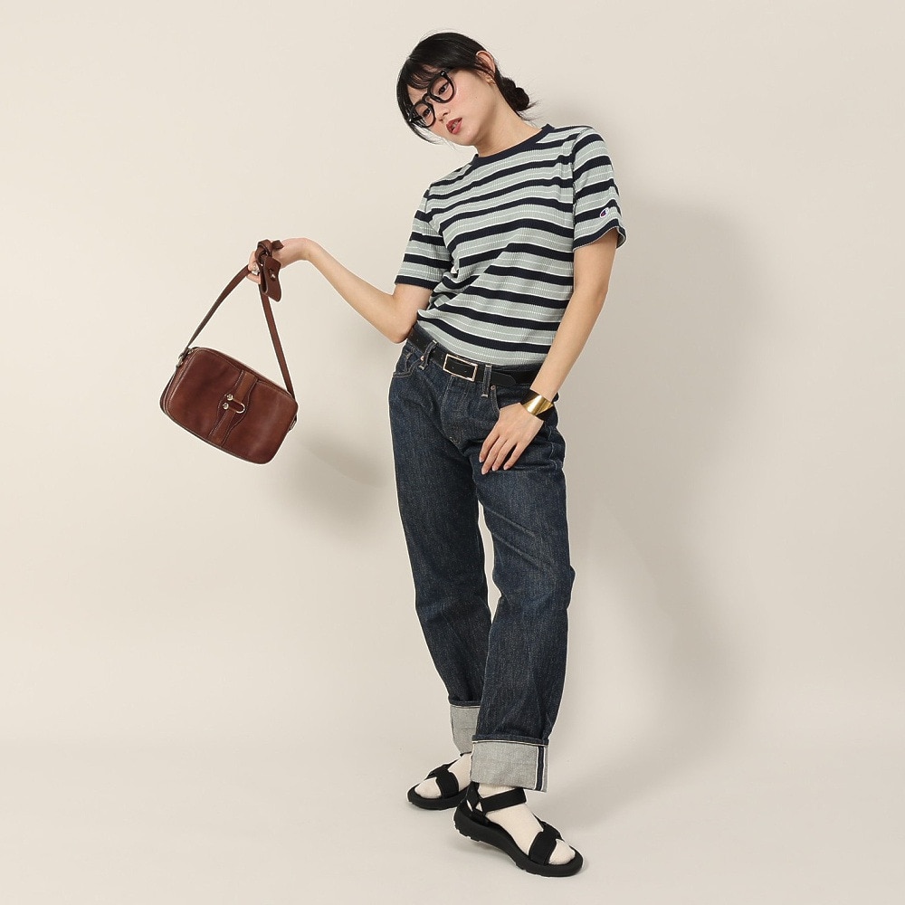 チャンピオン-ヘリテイジ（CHAMPION-HERITAGE）（レディース）ボーダーショートスリーブTシャツ CW-B308 331