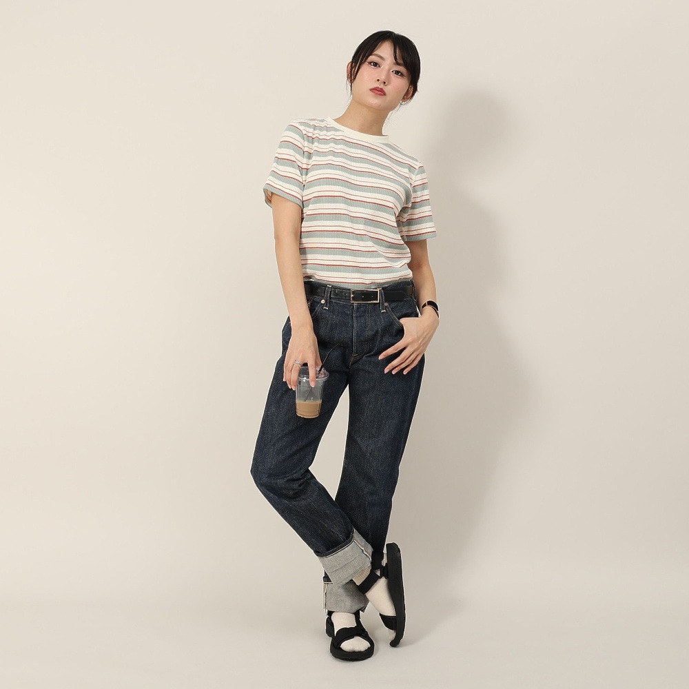 チャンピオン-ヘリテイジ（CHAMPION-HERITAGE）（レディース）ボーダーショートスリーブTシャツ CW-B308 815