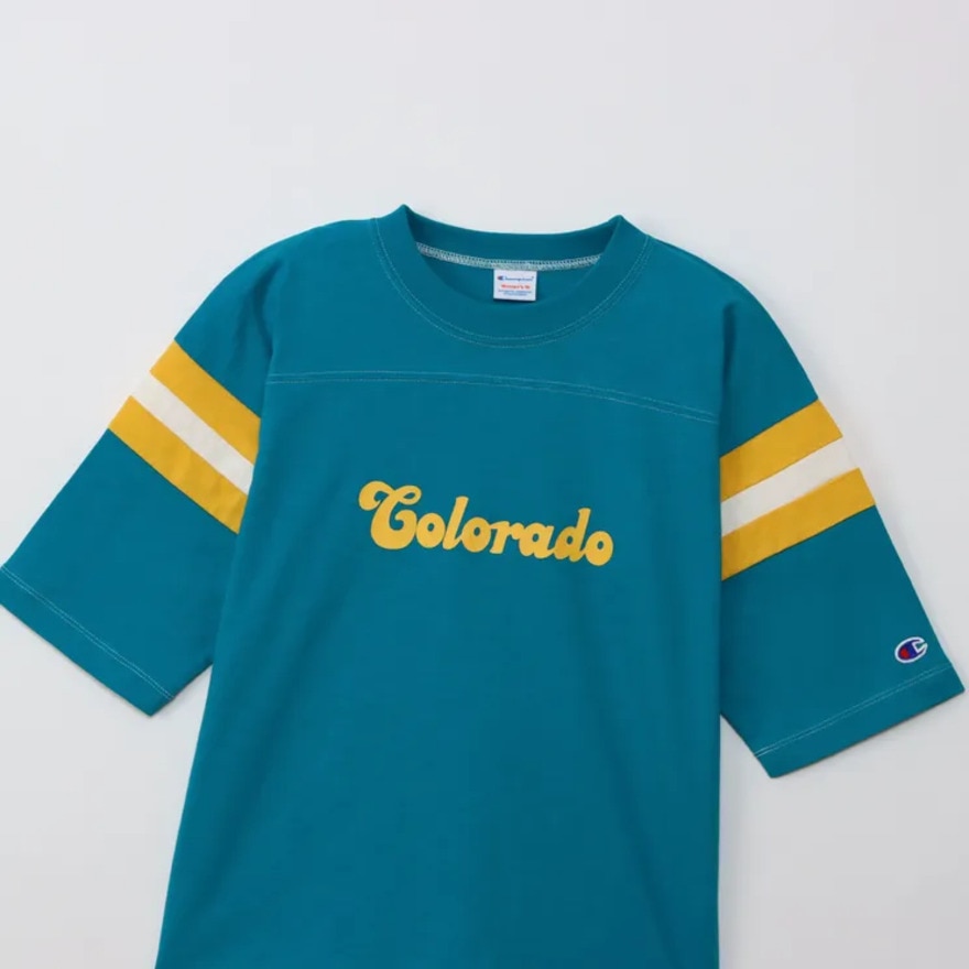 チャンピオン-ヘリテイジ（CHAMPION-HERITAGE）（レディース）ショートスリーブフットボールTシャツ CW-B317 428