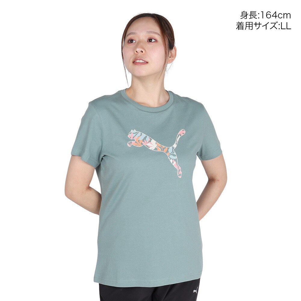 プーマ（PUMA）（レディース）GRAPHICS フローラル Tシャツ 687710 30 MNT