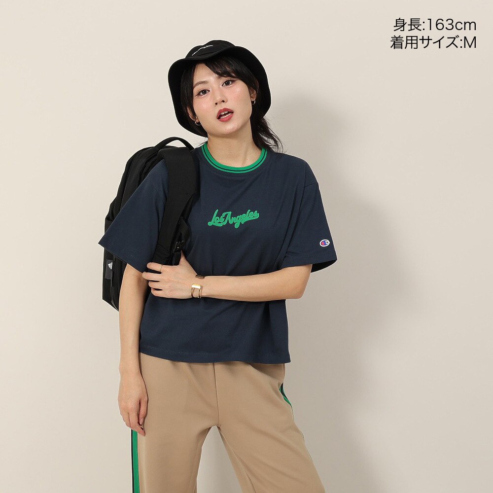 チャンピオン-ヘリテイジ（CHAMPION-HERITAGE）（レディース）リラックスフィット 半袖Tシャツ CW-B303 370