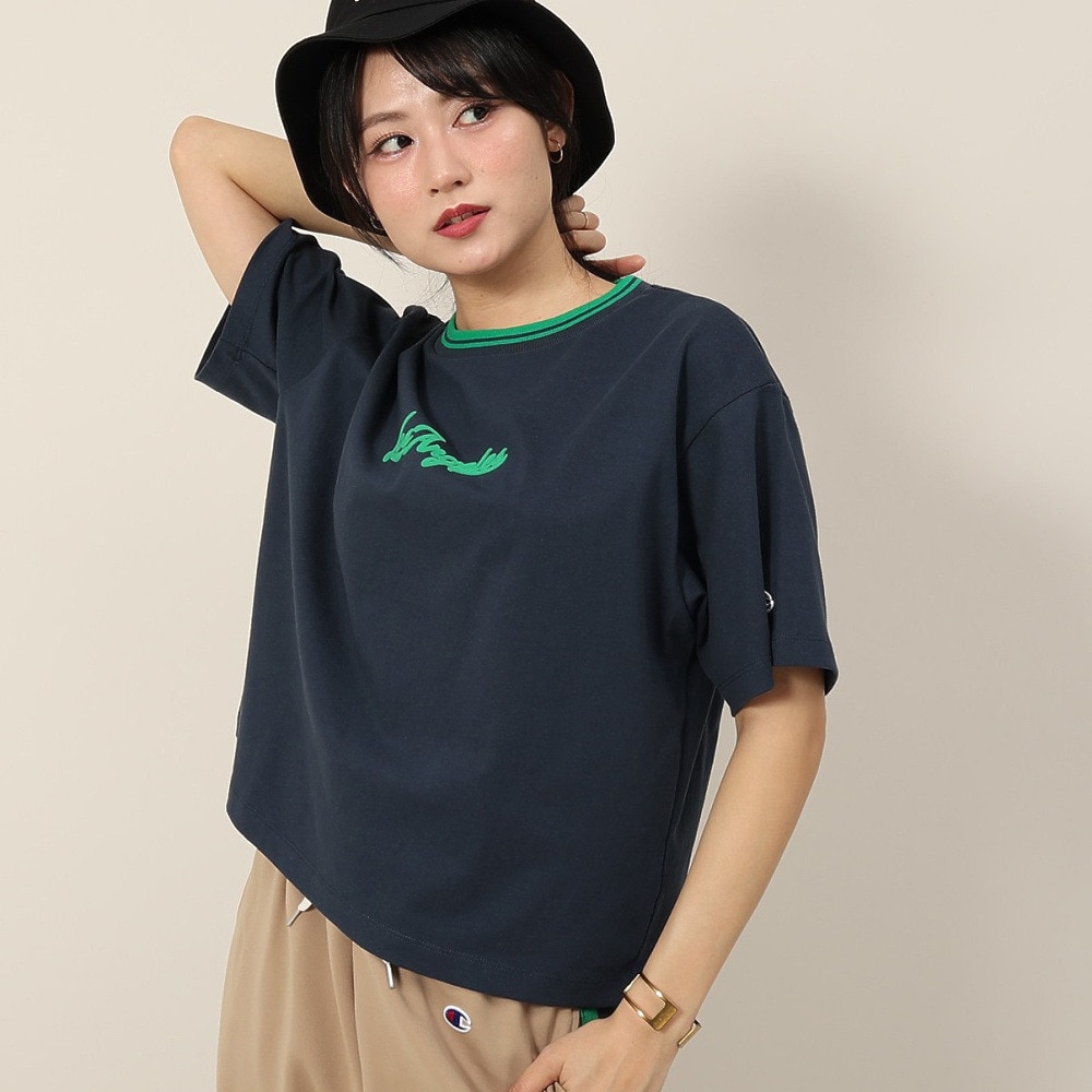 チャンピオン-ヘリテイジ（CHAMPION-HERITAGE）（レディース）リラックスフィット 半袖Tシャツ CW-B303 370