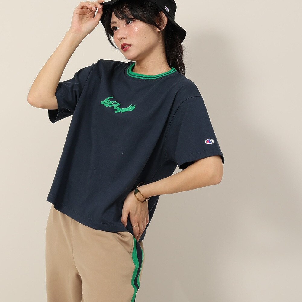 チャンピオン-ヘリテイジ（CHAMPION-HERITAGE）（レディース）リラックスフィット 半袖Tシャツ CW-B303 370