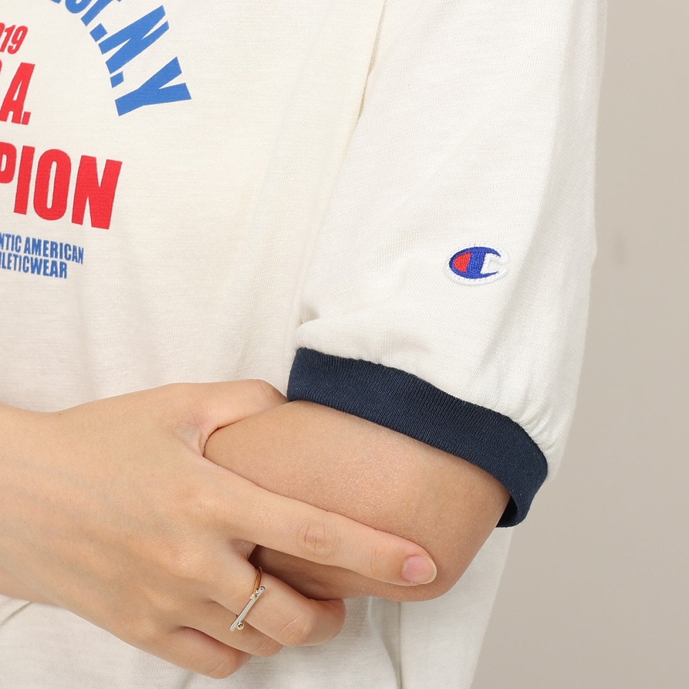 チャンピオン-ヘリテイジ（CHAMPION-HERITAGE）（レディース）半袖 リンガーTシャツ CW-B316 033