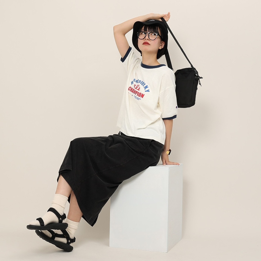 チャンピオン-ヘリテイジ（CHAMPION-HERITAGE）（レディース）半袖 リンガーTシャツ CW-B316 033