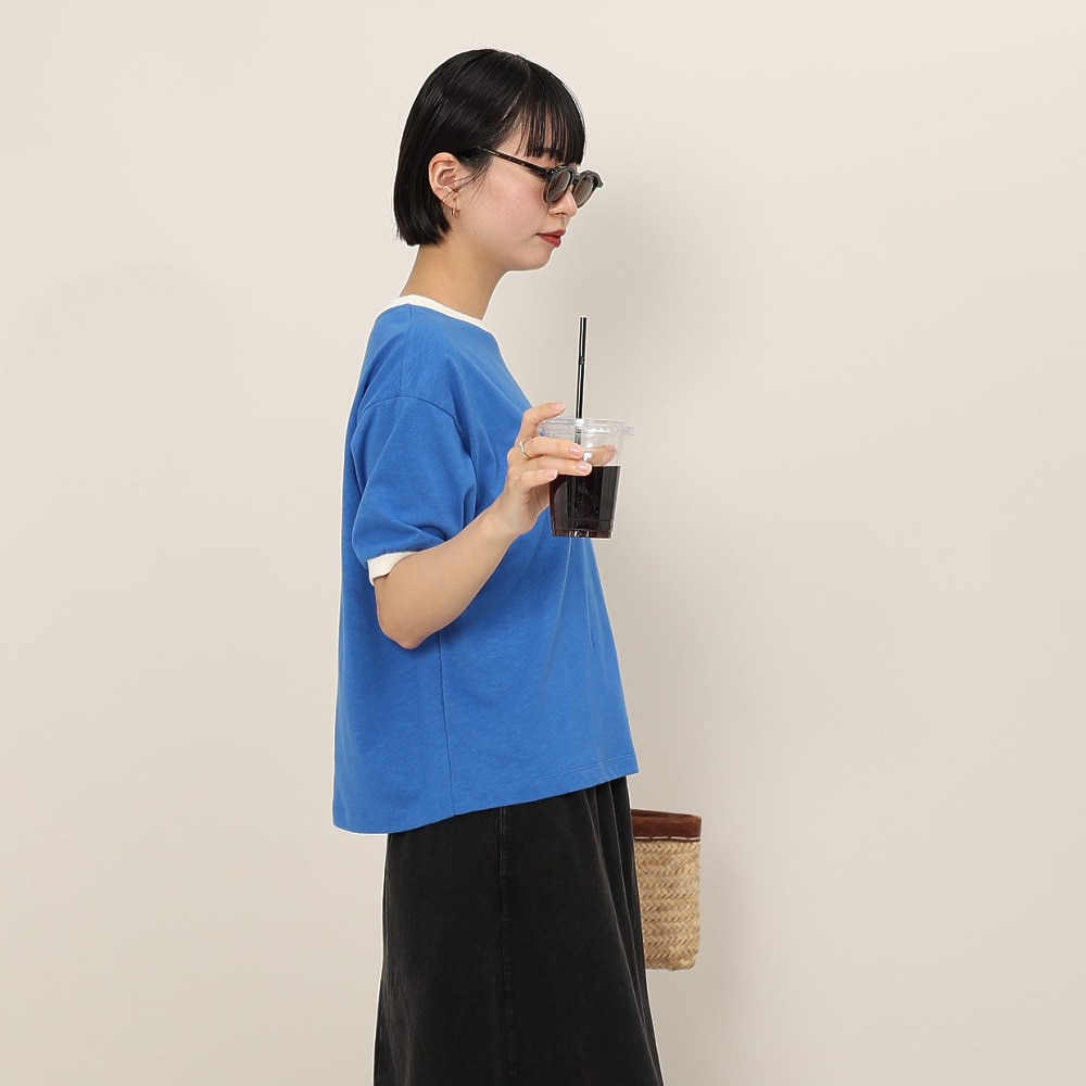 チャンピオン-ヘリテイジ（CHAMPION-HERITAGE）（レディース）半袖 リンガーTシャツ CW-B316 360