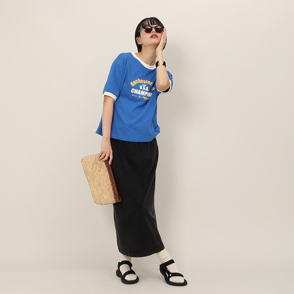 チャンピオン-ヘリテイジ（CHAMPION-HERITAGE）（レディース）半袖 リンガーTシャツ CW-B316 360