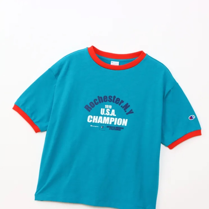 チャンピオン-ヘリテイジ（CHAMPION-HERITAGE）（レディース）半袖 リンガーTシャツ CW-B316 428