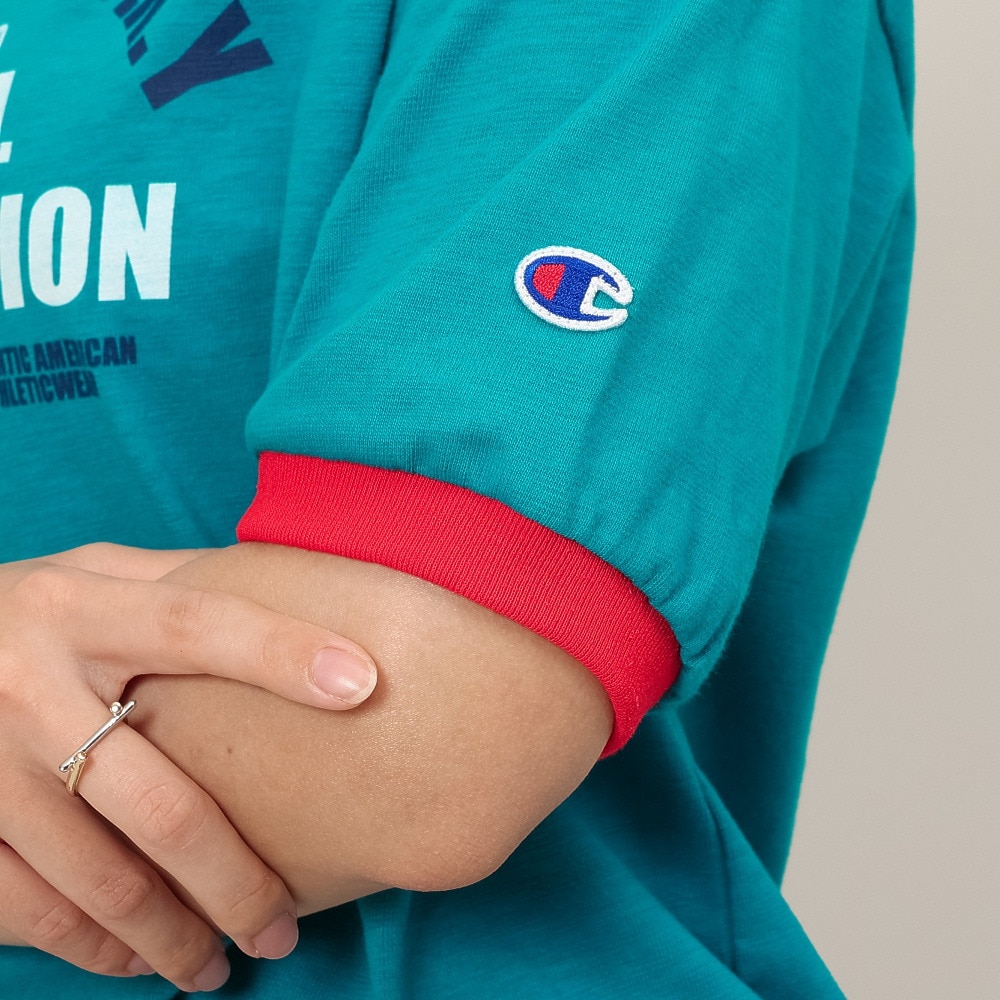 チャンピオン-ヘリテイジ（CHAMPION-HERITAGE）（レディース）半袖 リンガーTシャツ CW-B316 428