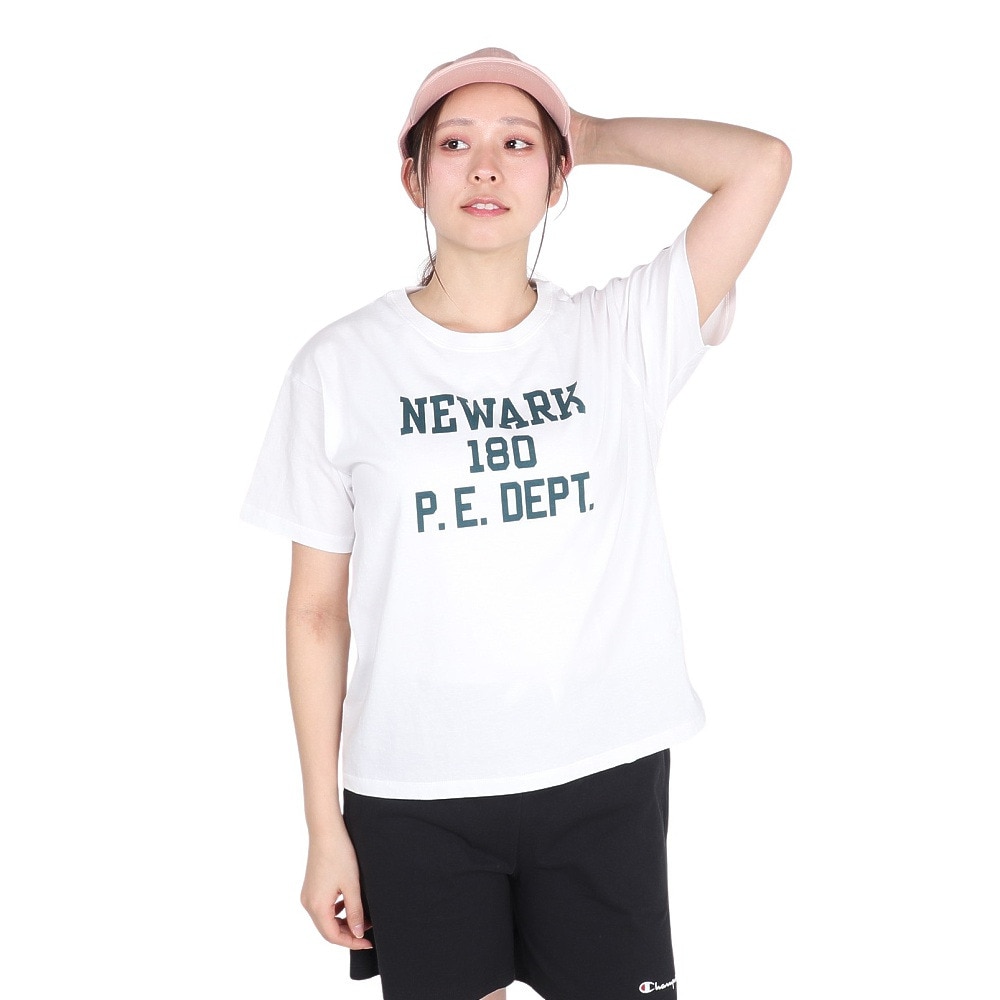 チャンピオン-ヘリテイジ（CHAMPION-HERITAGE）（レディース）RELAX COLLEGE GR 半袖Tシャツ CW-B329 010