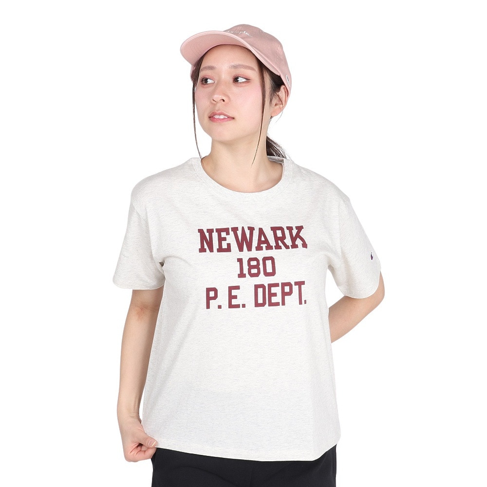 チャンピオン-ヘリテイジ（CHAMPION-HERITAGE）（レディース）RELAX COLLEGE GR 半袖Tシャツ CW-B329 810