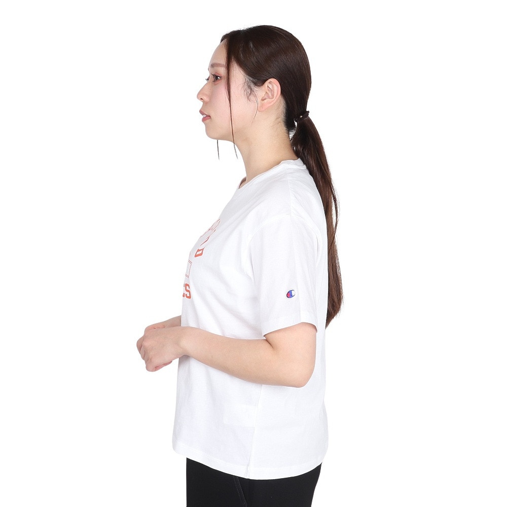 チャンピオン-ヘリテイジ（CHAMPION-HERITAGE）（レディース）RELAX COLLEGE GR 半袖Tシャツ CW-B330 010