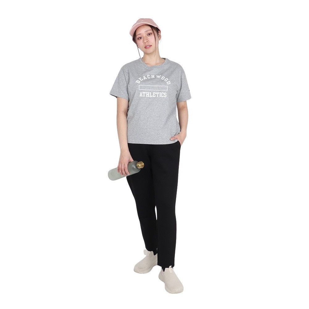 チャンピオン-ヘリテイジ（CHAMPION-HERITAGE）（レディース）RELAX COLLEGE GR 半袖Tシャツ CW-B330 070