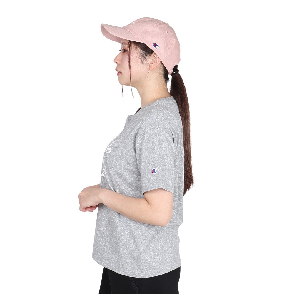 チャンピオン-ヘリテイジ（CHAMPION-HERITAGE）（レディース）RELAX COLLEGE GR 半袖Tシャツ CW-B330 070