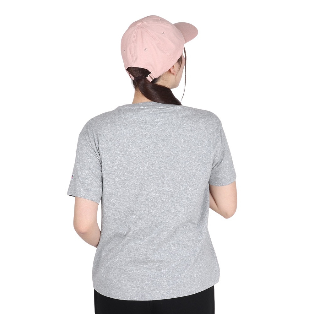 チャンピオン-ヘリテイジ（CHAMPION-HERITAGE）（レディース）RELAX COLLEGE GR 半袖Tシャツ CW-B330 070