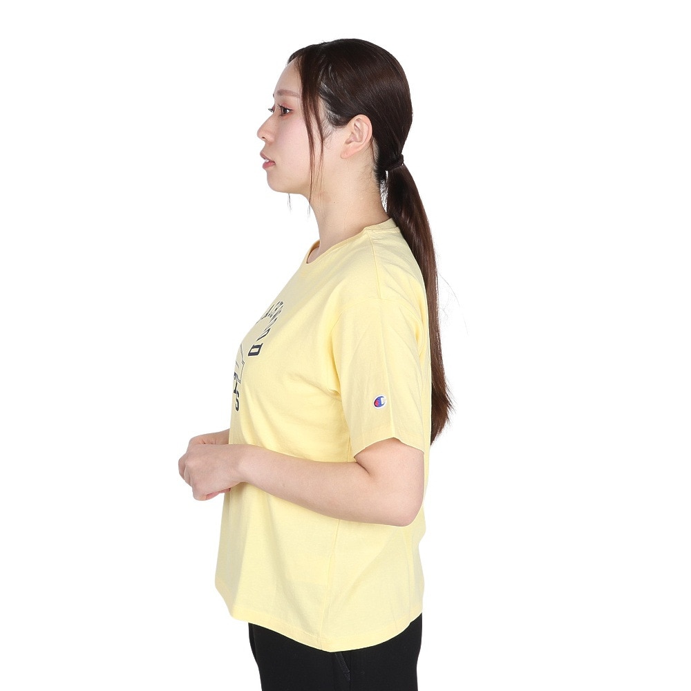 チャンピオン-ヘリテイジ（CHAMPION-HERITAGE）（レディース）リラックス カレッジ グラフィック 半袖Tシャツ CW-B330 721