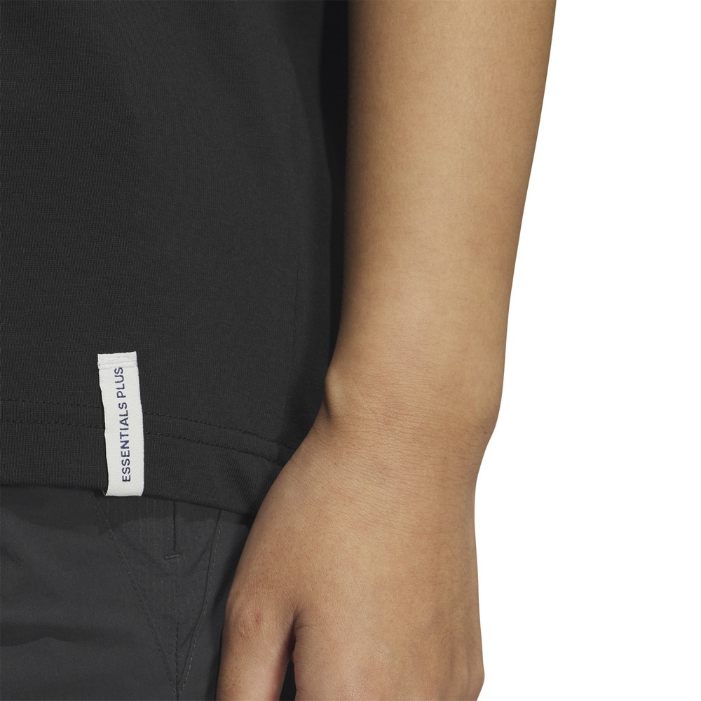 アディダス（adidas）（レディース）エッセンシャルズ プラス スリーストライプス 半袖Tシャツ JUP44-JW4499