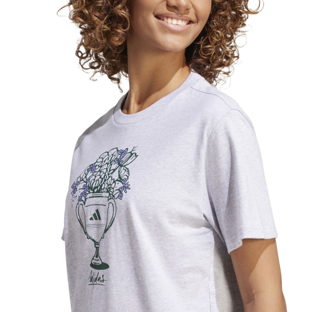 アディダス（adidas）（レディース）Tech Illustrate グラフィック 半袖Tシャツ KQK42-JJ4050