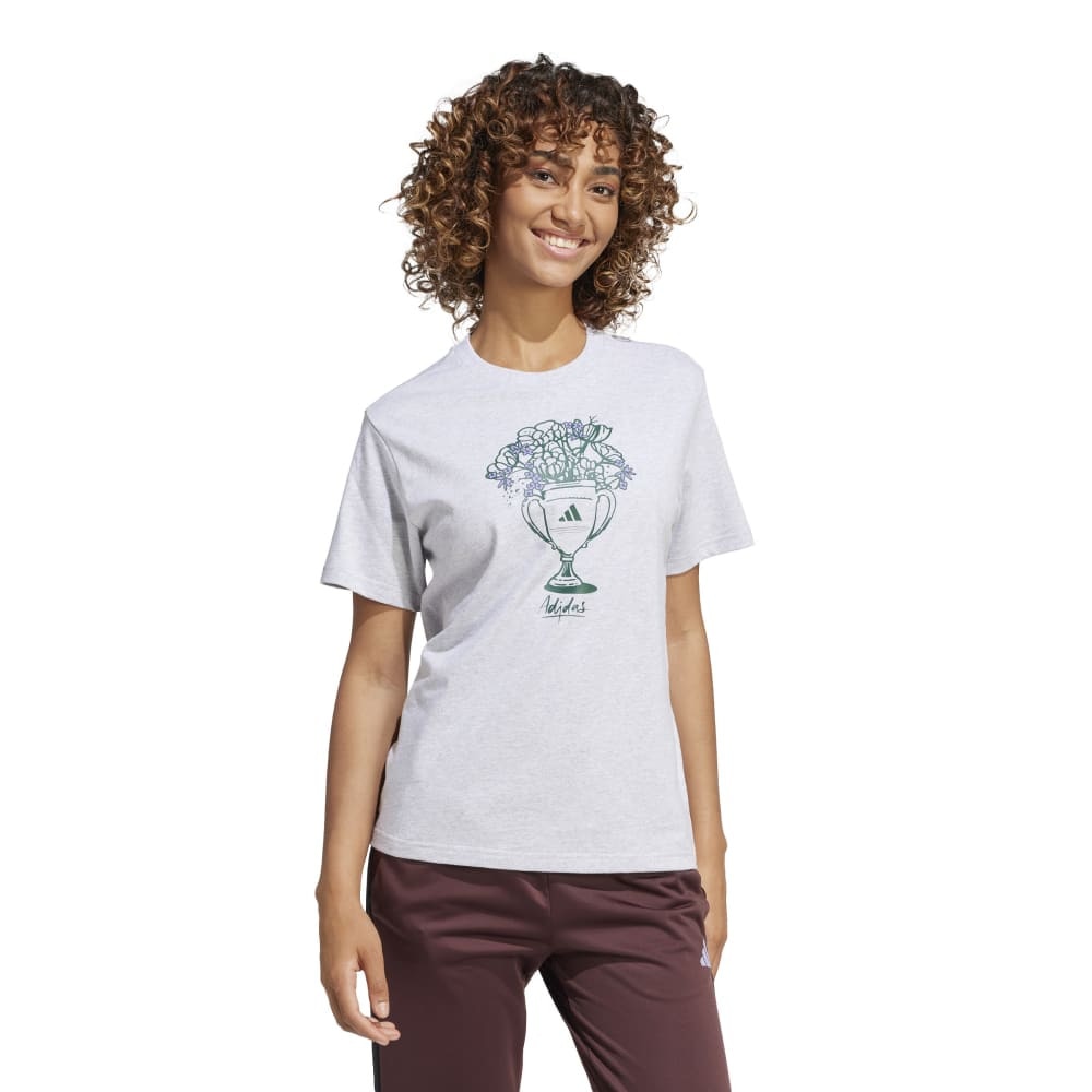 アディダス（adidas）（レディース）Tech Illustrate グラフィック 半袖Tシャツ KQK42-JJ4050