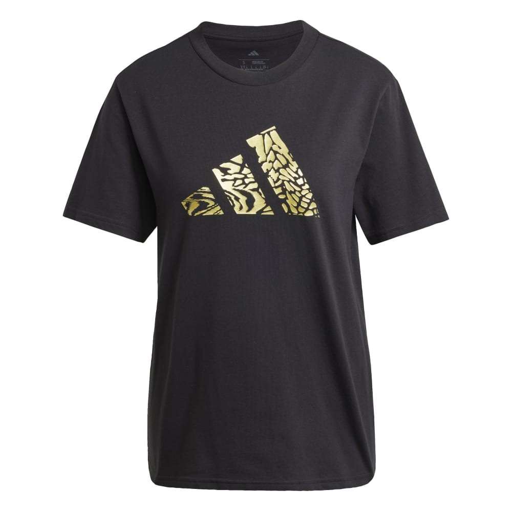 アディダス（adidas）（レディース）Tech Metallic グラフィック 半袖Tシャツ KQK45-JJ4059