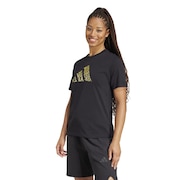 (レディース)Tech Metallic グラフィック 半袖Tシャツ KQK45-JJ4059