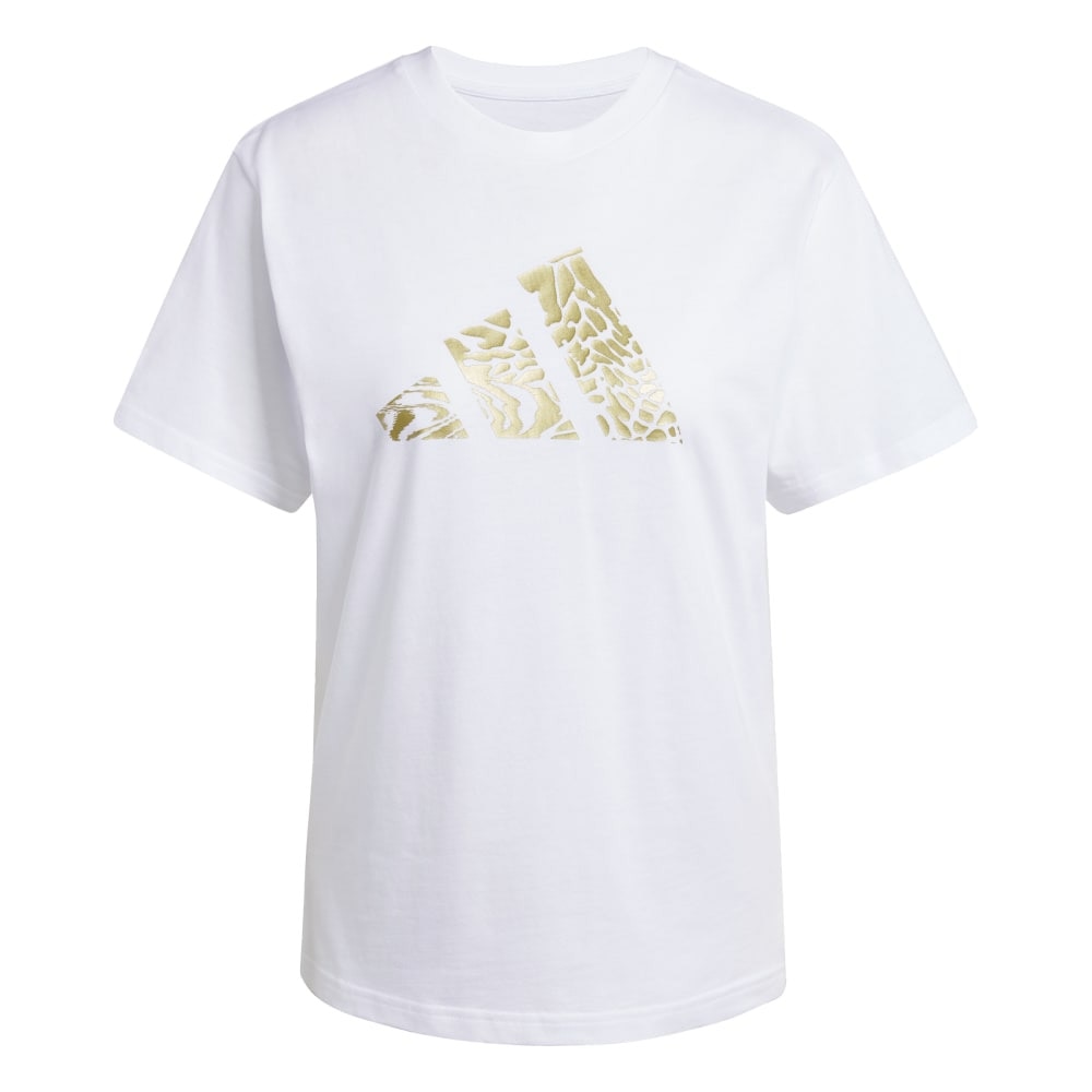 アディダス（adidas）（レディース）Tech Metallic グラフィック 半袖Tシャツ KQK45-JN9130