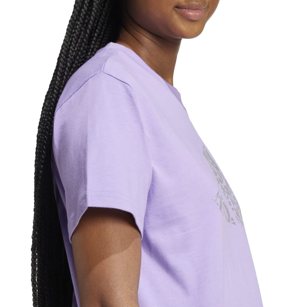 アディダス（adidas）（レディース）Tech Metallic グラフィック 半袖Tシャツ KQK45-JN9131