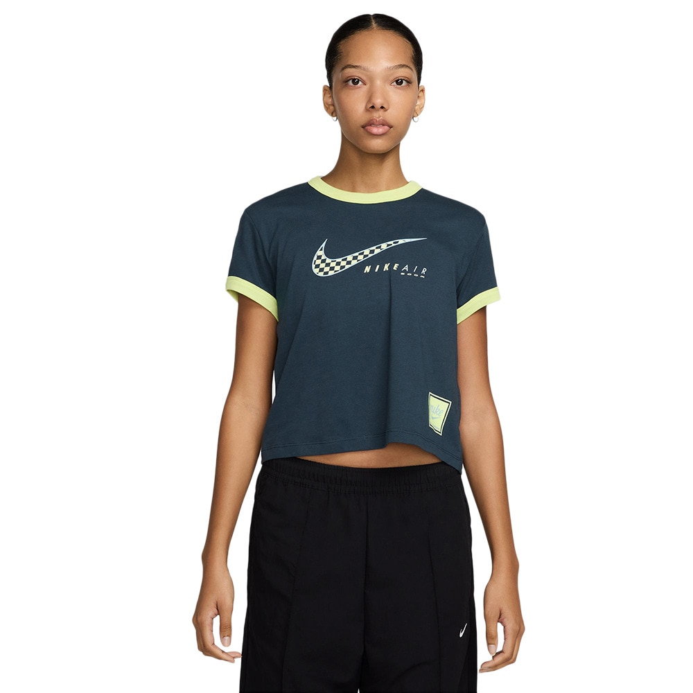ナイキ（NIKE）（レディース）NSW クラブ MOTO RGR ショートスリーブ Tシャツ HQ1708-478