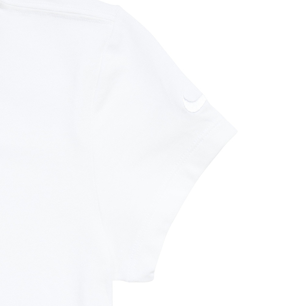 ナイキ（NIKE）（レディース）スポーツウェア チル ニット MD クロップ 半袖 Tシャツ IB7567-100