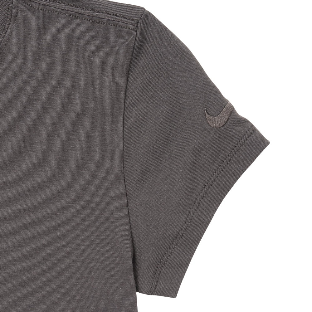 ナイキ（NIKE）（レディース）スポーツウェア チル ニット MD クロップ 半袖 Tシャツ IB7567-254