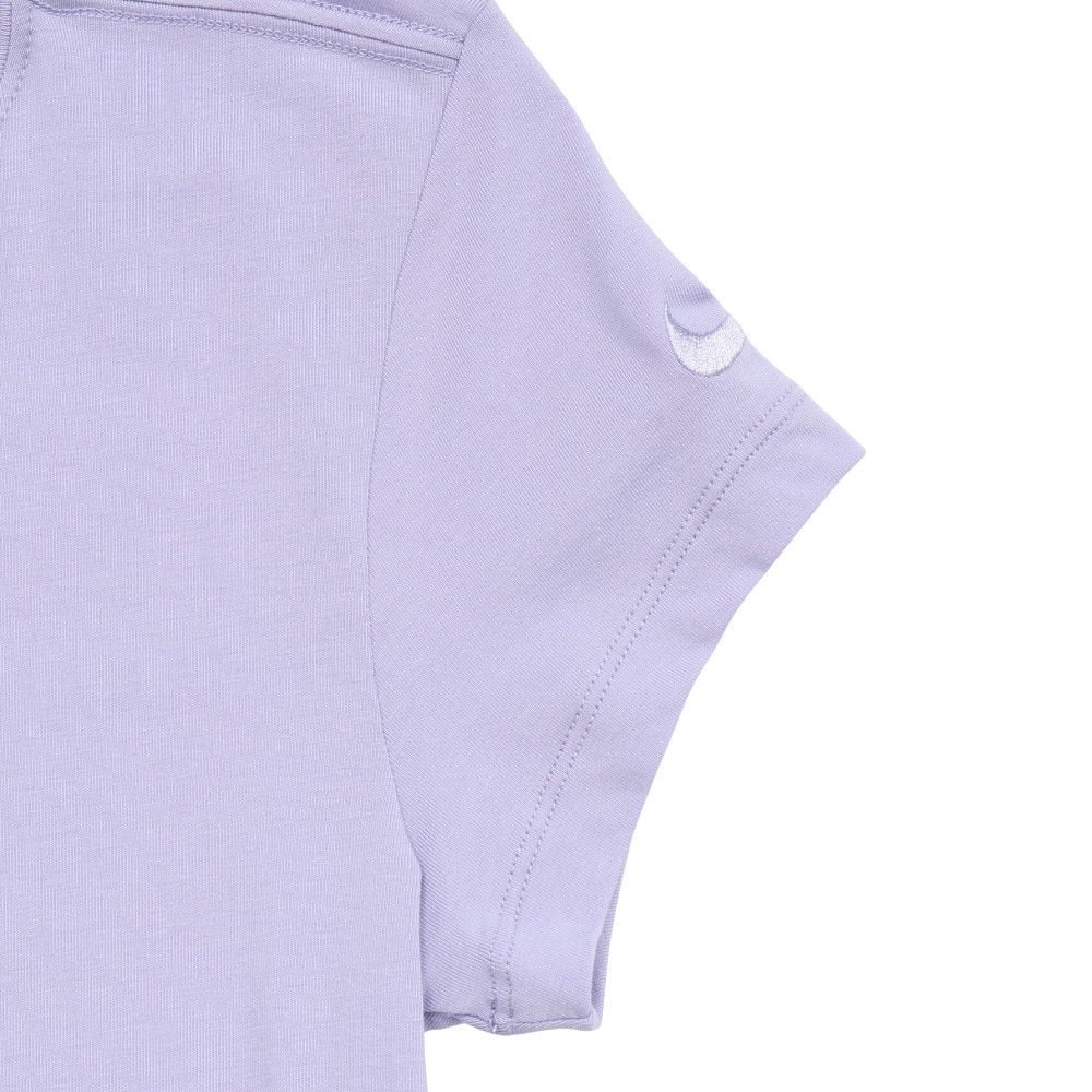 ナイキ（NIKE）（レディース）スポーツウェア チル ニット MD クロップ 半袖Tシャツ IB7567-599