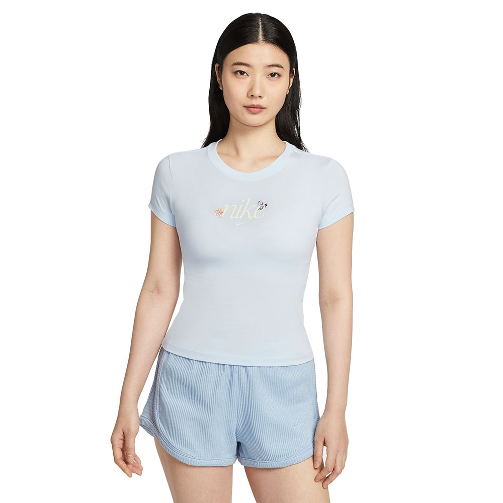 ナイキ（NIKE）（レディース）ポーツウェア チル ニット スリム グラフィック Tシャツ HF9723-423