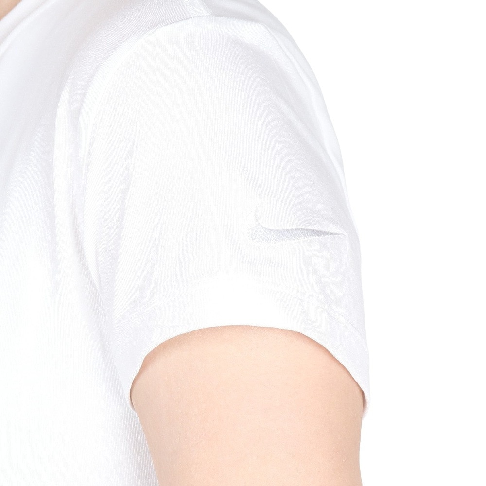 ナイキ（NIKE）（レディース）スポーツウェア チル ニット MD クロップ 半袖 Tシャツ IB7567-100