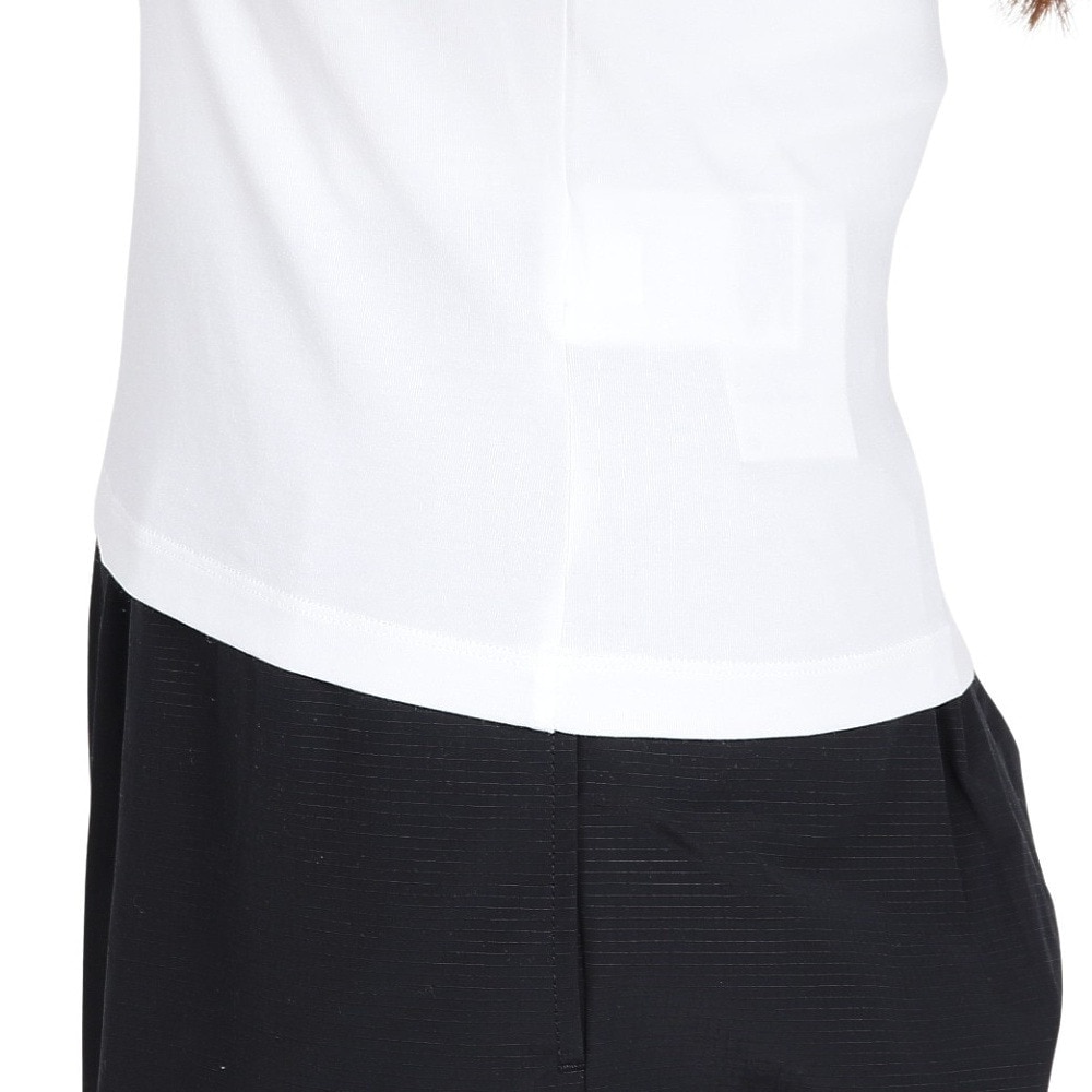 ナイキ（NIKE）（レディース）スポーツウェア チル ニット MD クロップ 半袖 Tシャツ IB7567-100