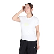 (レディース)スポーツウェア チル ニット MD クロップ 半袖 Tシャツ IB7567-100