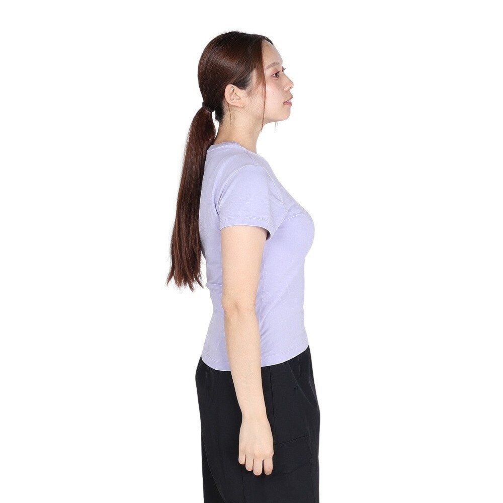ナイキ（NIKE）（レディース）スポーツウェア チル ニット MD クロップ 半袖Tシャツ IB7567-599