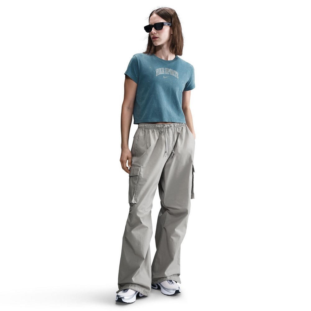 ナイキ（NIKE）（レディース）ナイキスポーツウェア ビンテージウォッシュ 半袖Tシャツ IB7334-006