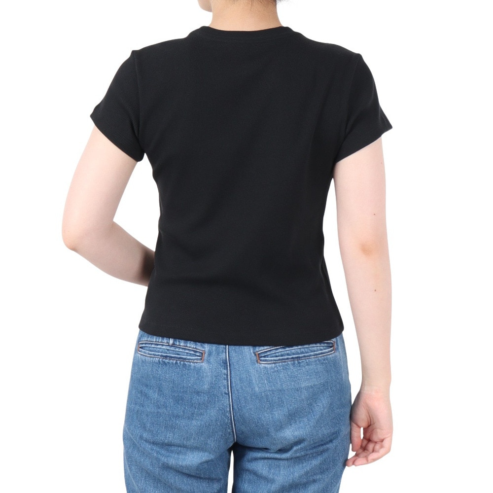 ナイキ（NIKE）（レディース）NSW リブ タイツ 半袖Tシャツ HV4995-010