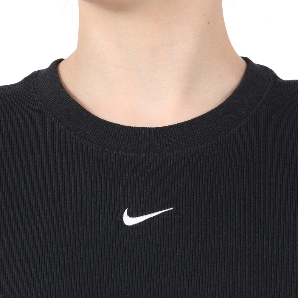 ナイキ（NIKE）（レディース）NSW リブ タイツ 半袖Tシャツ HV4995-010