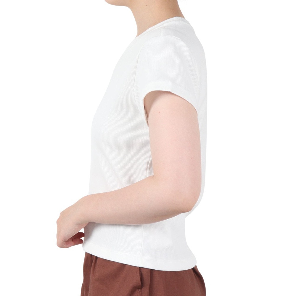 ナイキ（NIKE）（レディース）NSW リブ タイツ 半袖Tシャツ HV4995-100