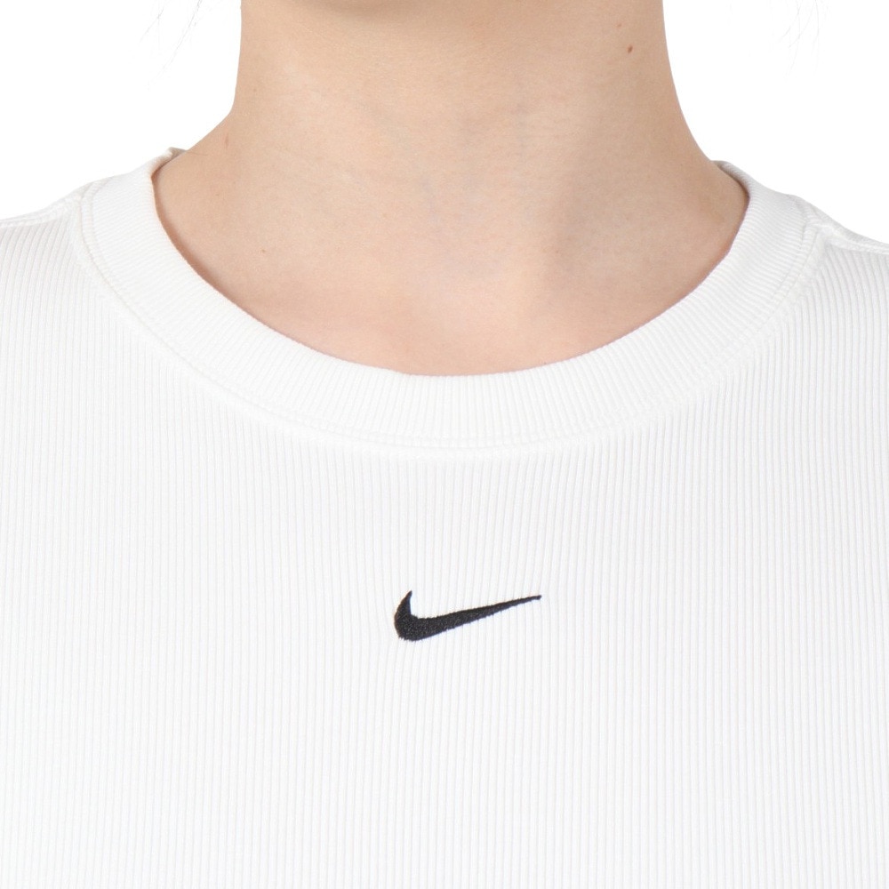 ナイキ（NIKE）（レディース）NSW リブ タイツ 半袖Tシャツ HV4995-100