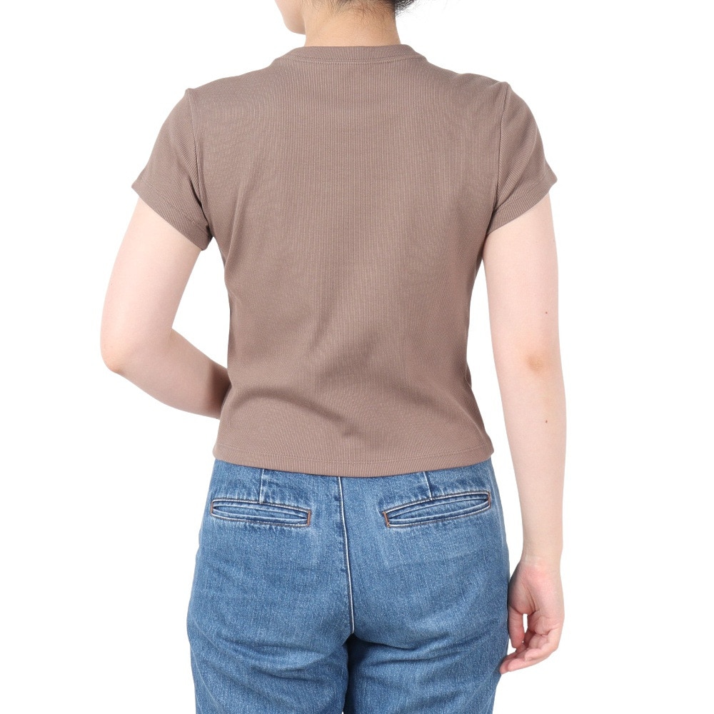 ナイキ（NIKE）（レディース）NSW リブ タイツ 半袖Tシャツ HV4995-214