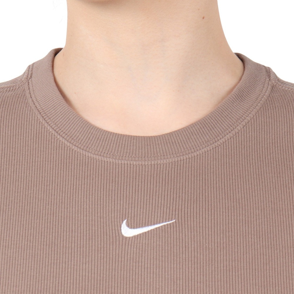 ナイキ（NIKE）（レディース）NSW リブ タイツ 半袖Tシャツ HV4995-214