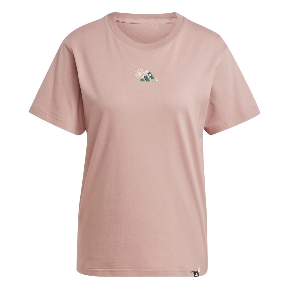 アディダス（adidas）（レディース）ラウンジ ミニ グラフィック半袖Tシャツ KQK54-JJ4084