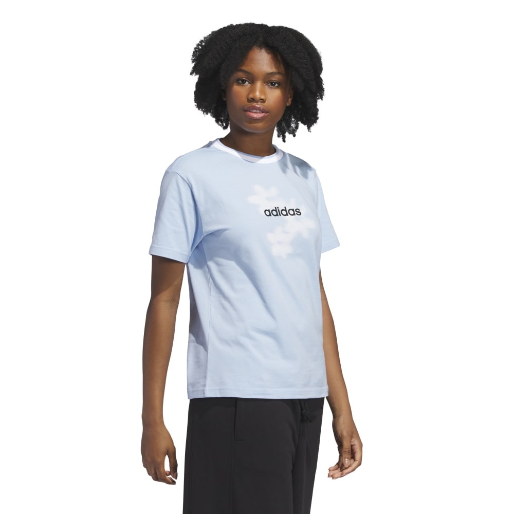 アディダス（adidas）（レディース）シャドー フローラル グラフィック半袖 Tシャツ KSJ12-JP0116